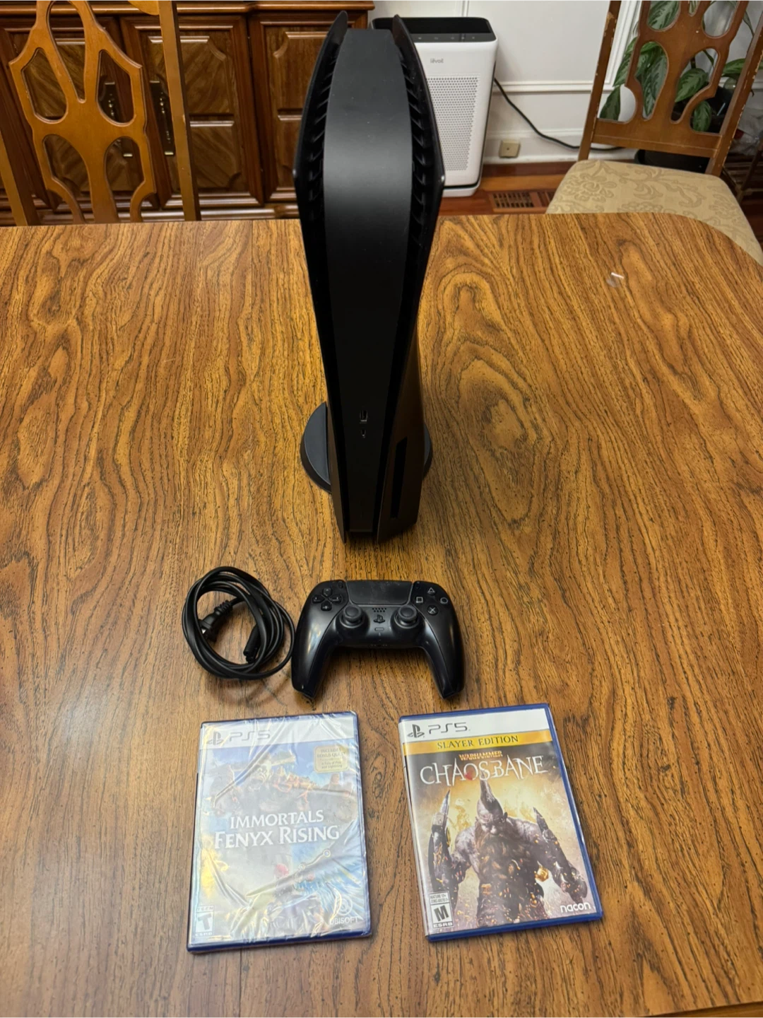 PS5 with Matte black Plates