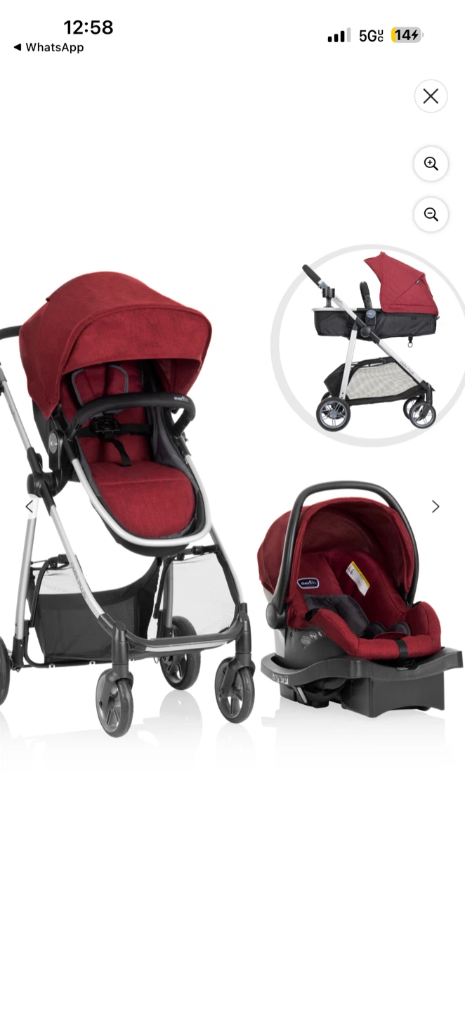 Evenflo Shore Plus Stroller and Car Seat Combo