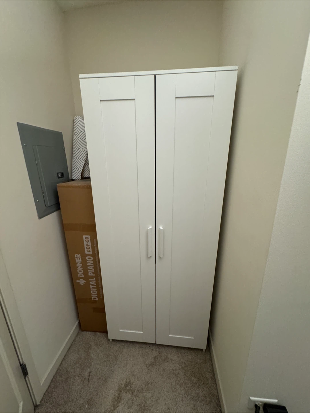IKEA BRIMNES Wardrobe with 2 Doors, White - photo 2