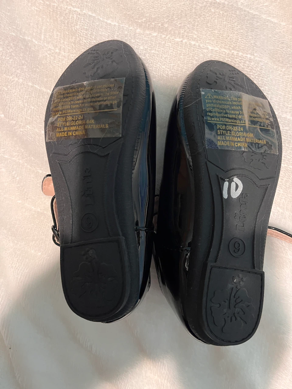 Link Comfort Black Patent Shoes Size 9 - photo 5