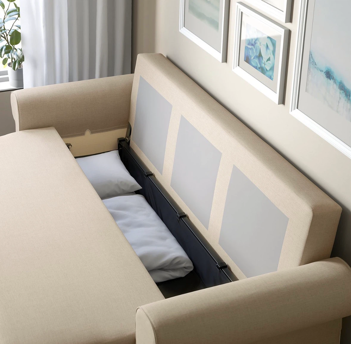 IKEA Ektorp 3-Seat Sofa Bed - photo 4