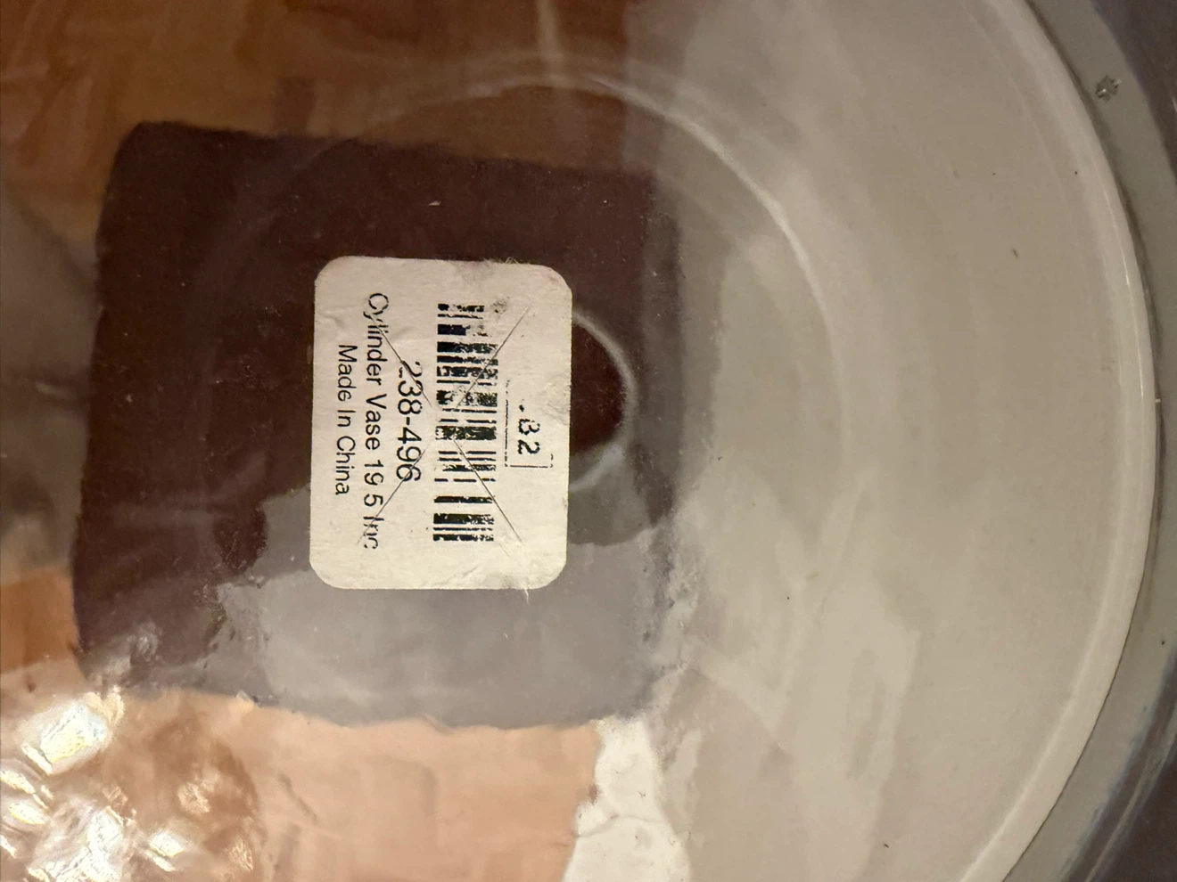 CB2 Clear Glass Cylinder Vase 19.5 Inches - photo 2
