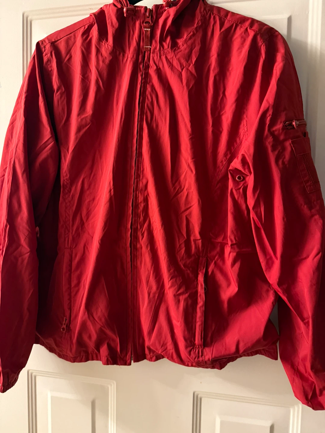 Red tracksuit set