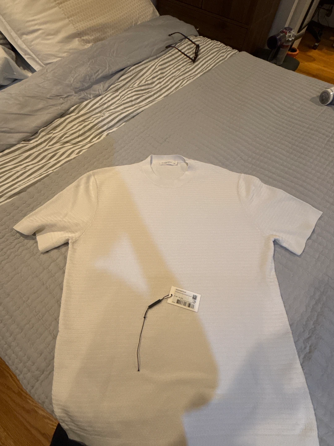 Suitsupply Cotton Silk Short Sleeve Crewneck