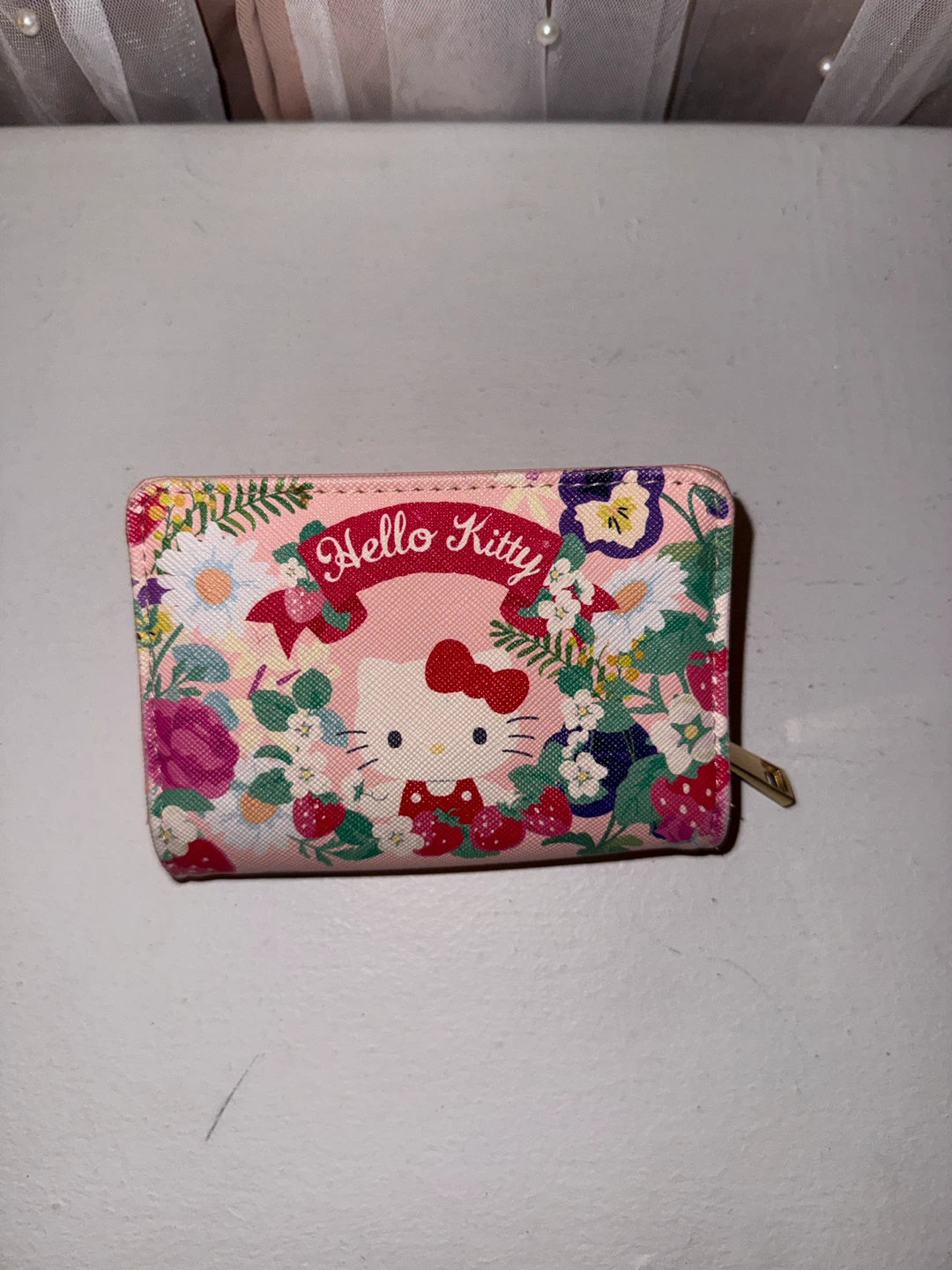 Hello Kitty Floral Wallet