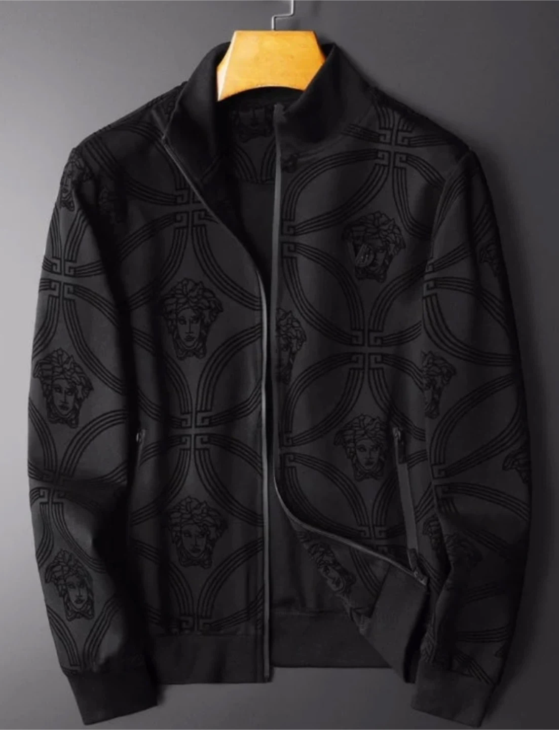 Versace Medusa Head Black Track Jacket