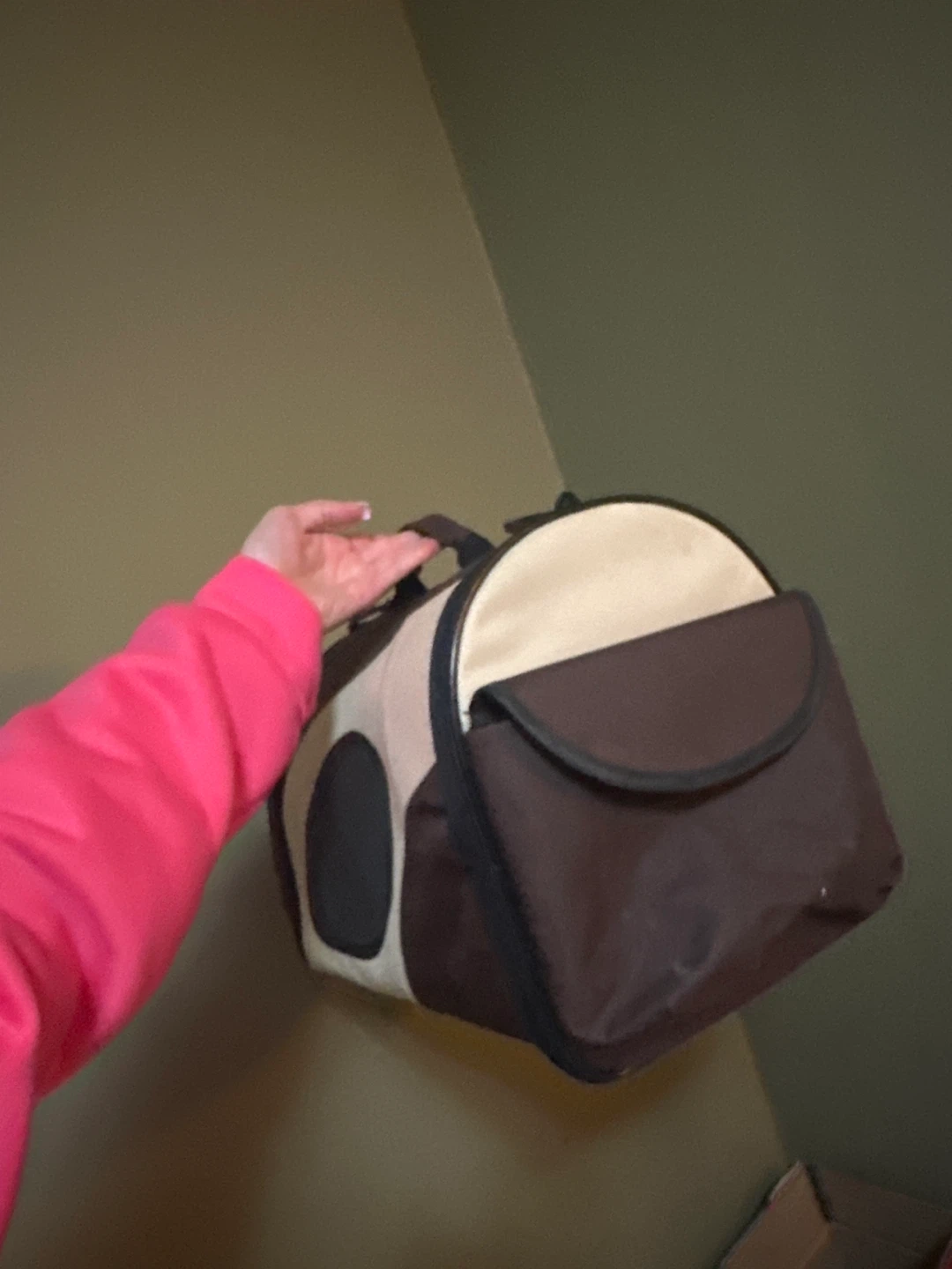 Brown and Beige Pet Carrier - photo 2