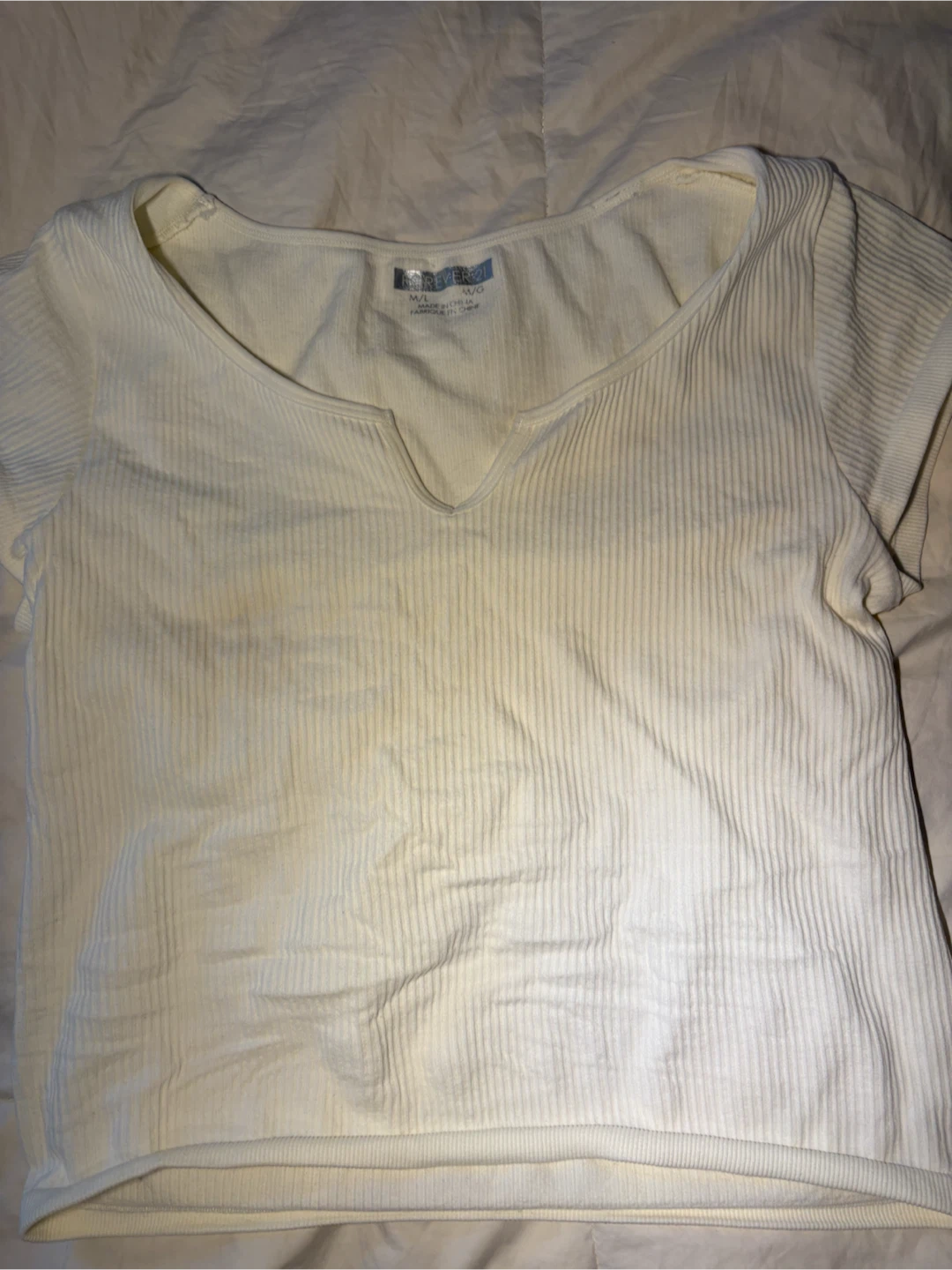 Forever 21 Ribbed Top