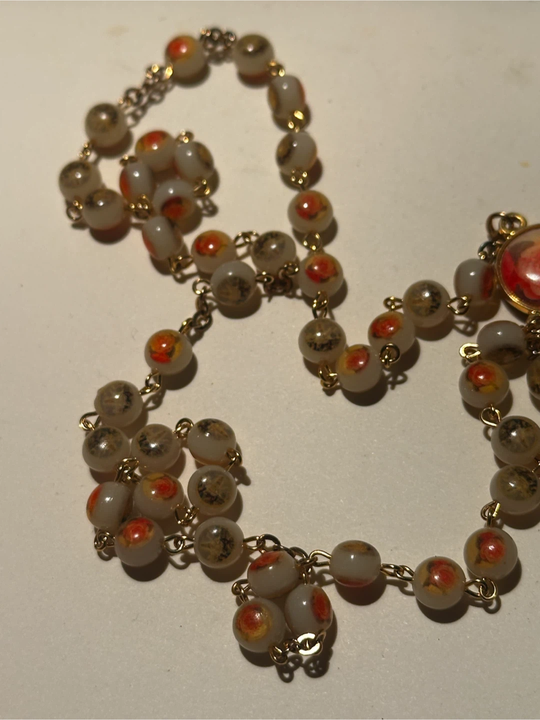 St. Therese / Our Lady of Lourdes Catholic Rosary - photo 4