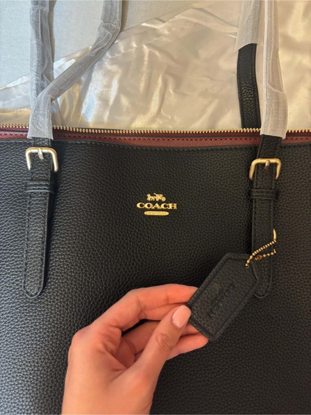 COACH Black Tote