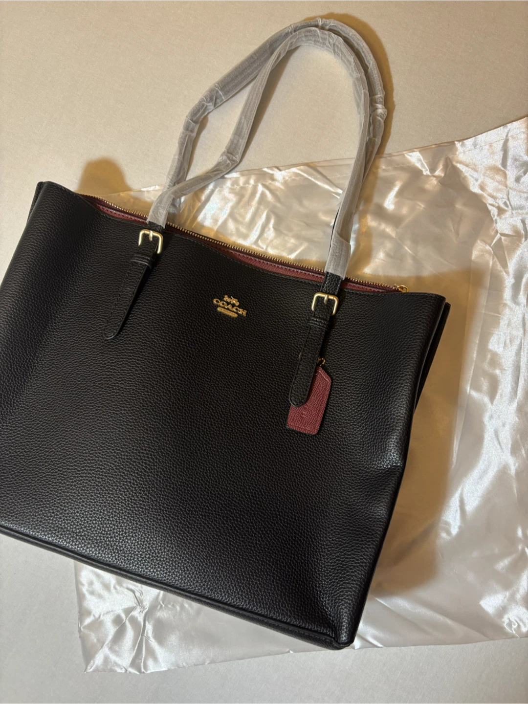 COACH Black Tote - photo 2