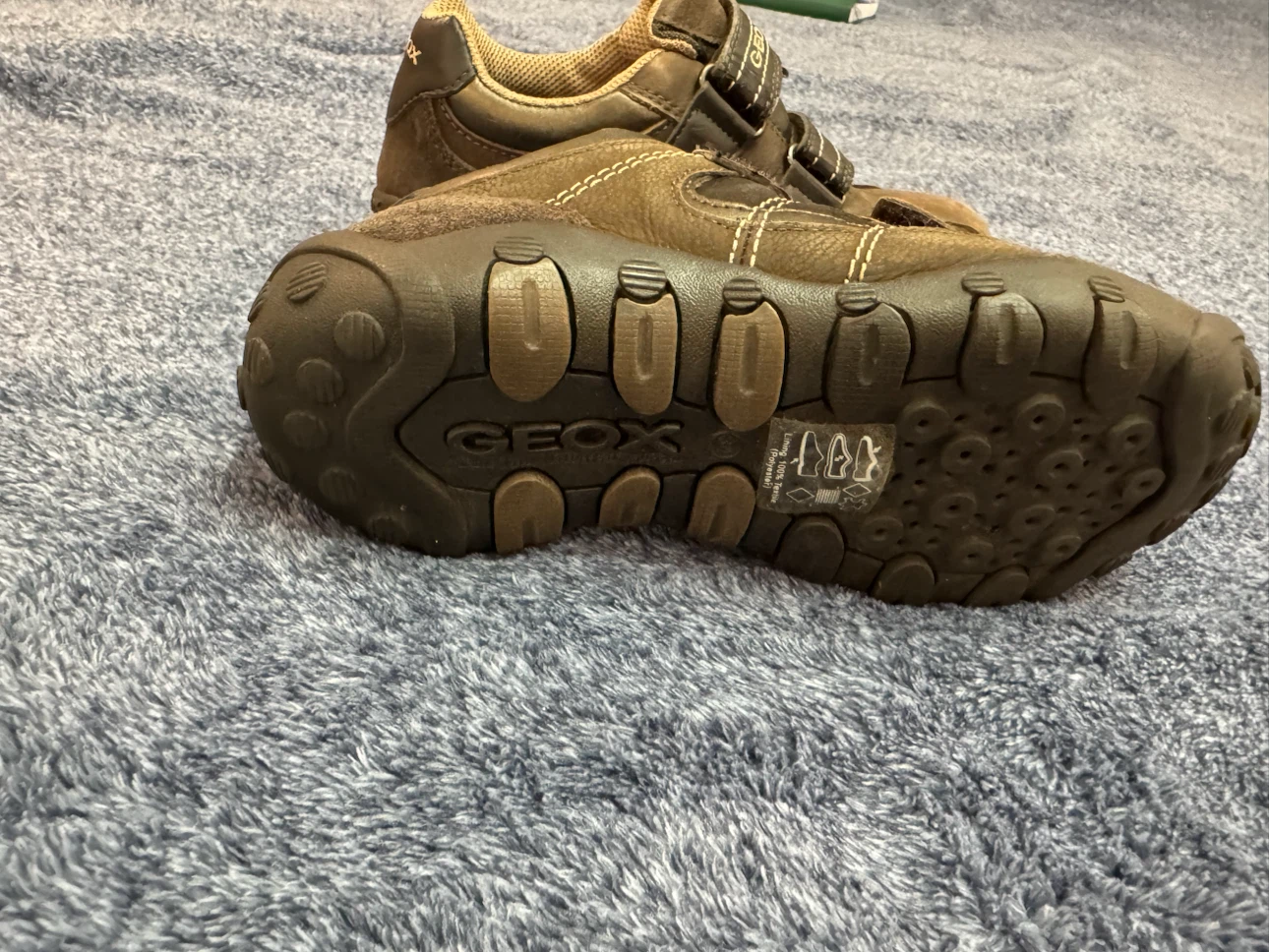 Geox Brown Kids Shoes Size 3