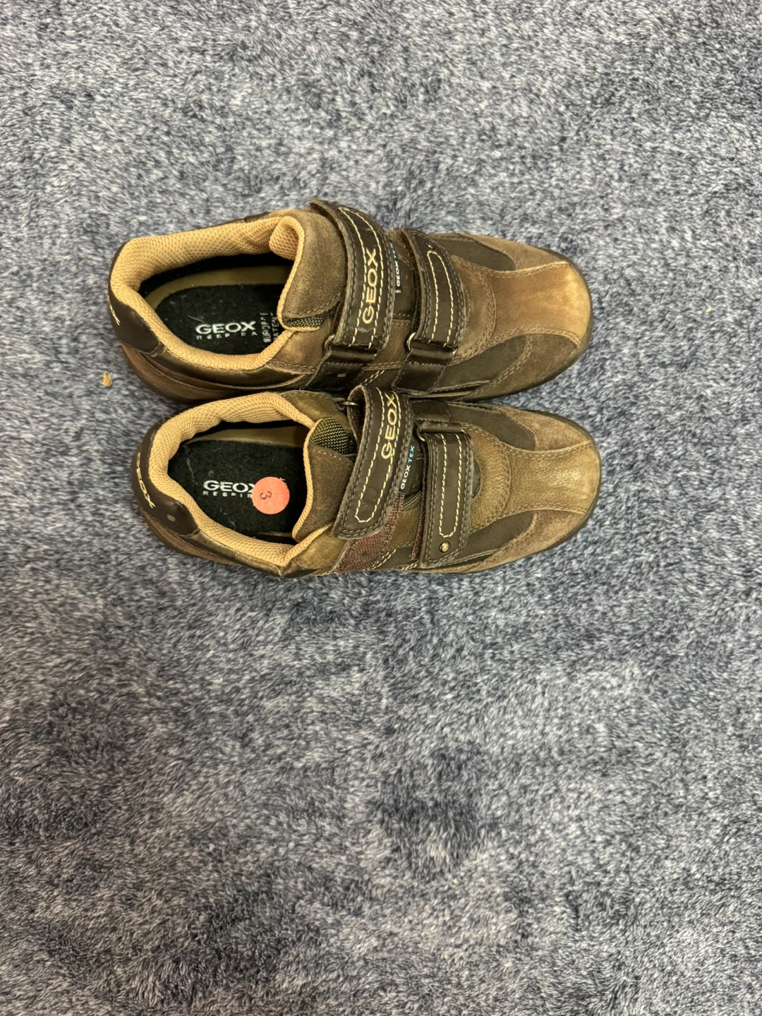 Geox Brown Kids Shoes Size 3 - photo 3