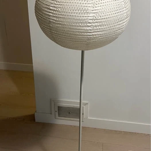 Modern White Paper Lantern Floor Lamp – Minimalist - photo 2