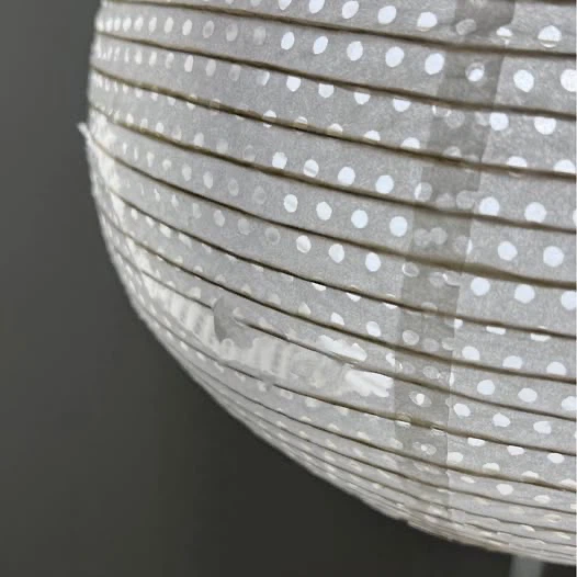 Modern White Paper Lantern Floor Lamp – Minimalist - photo 3