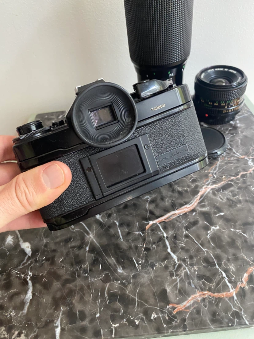 Vintage Canon A-1 Film Camera Bundle - photo 3