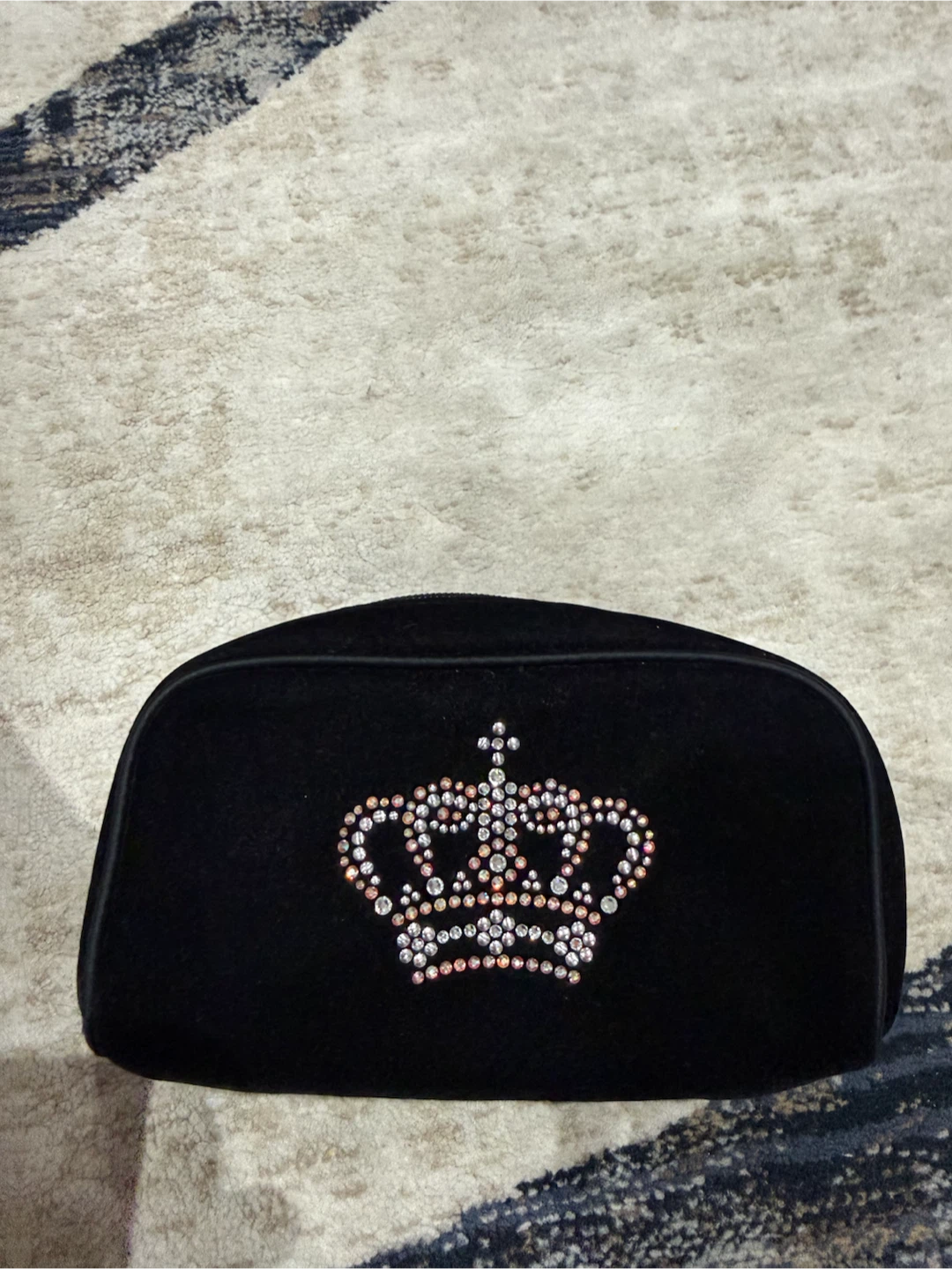 Christine Alexander Black Velvet Makeup Bag - photo 2