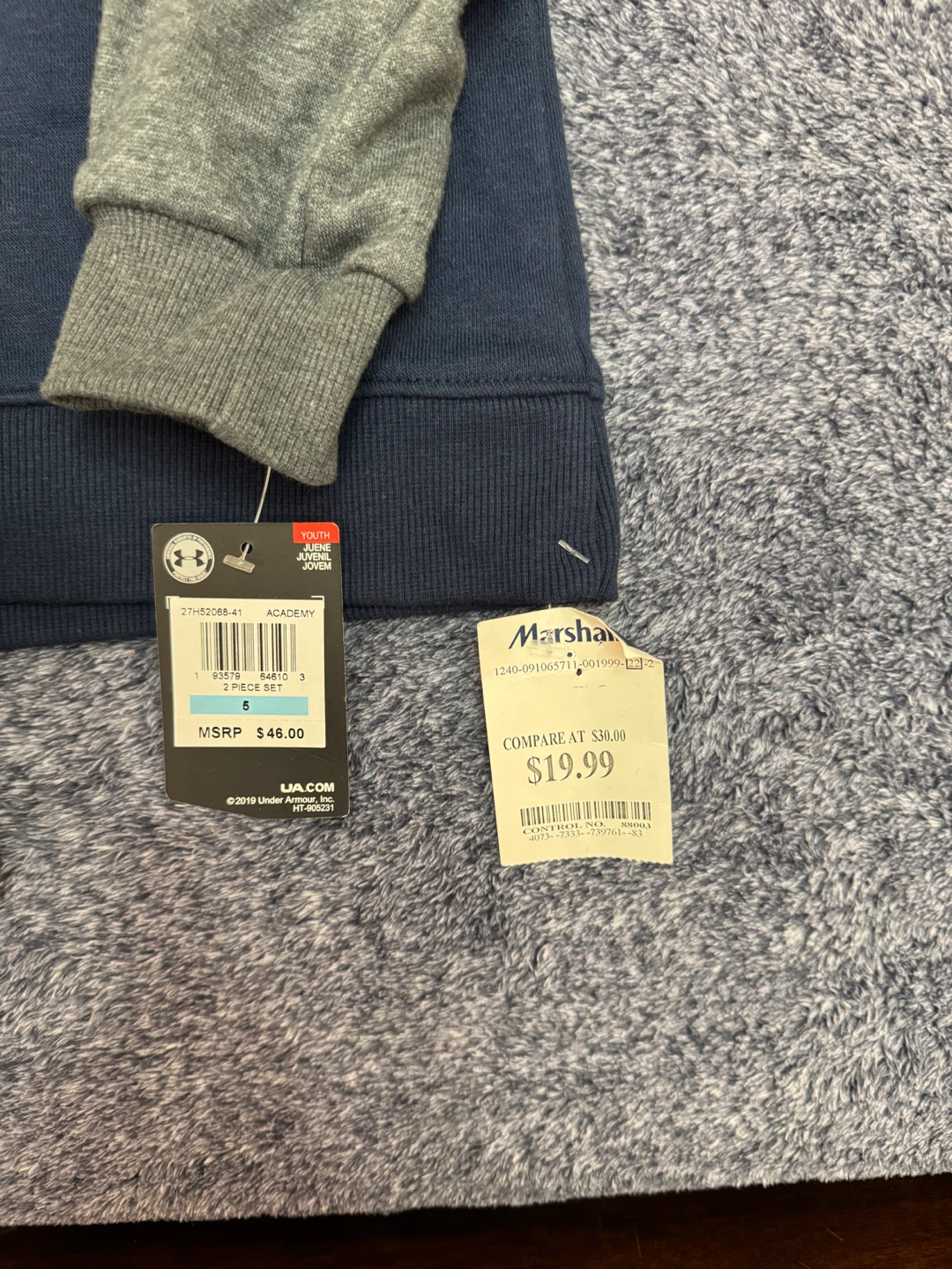 Under Armour Youth 2-Piece Hoodie and Jogger Set