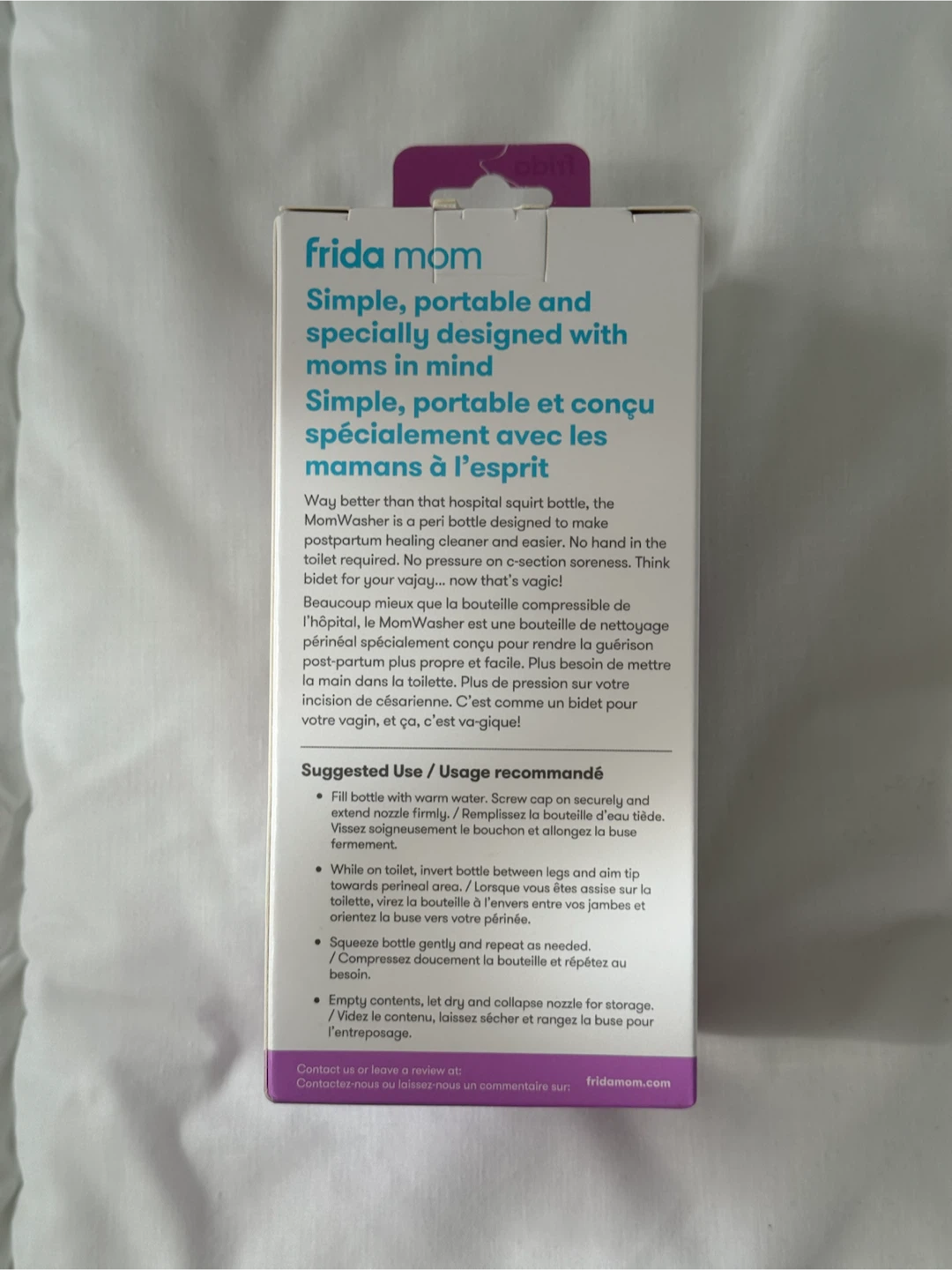Unopened Frida Mom Post-Partum Peri Bottle - photo 2