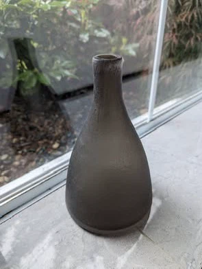 Modern Matte Black Decorative Vases - Set of 2 - photo 2