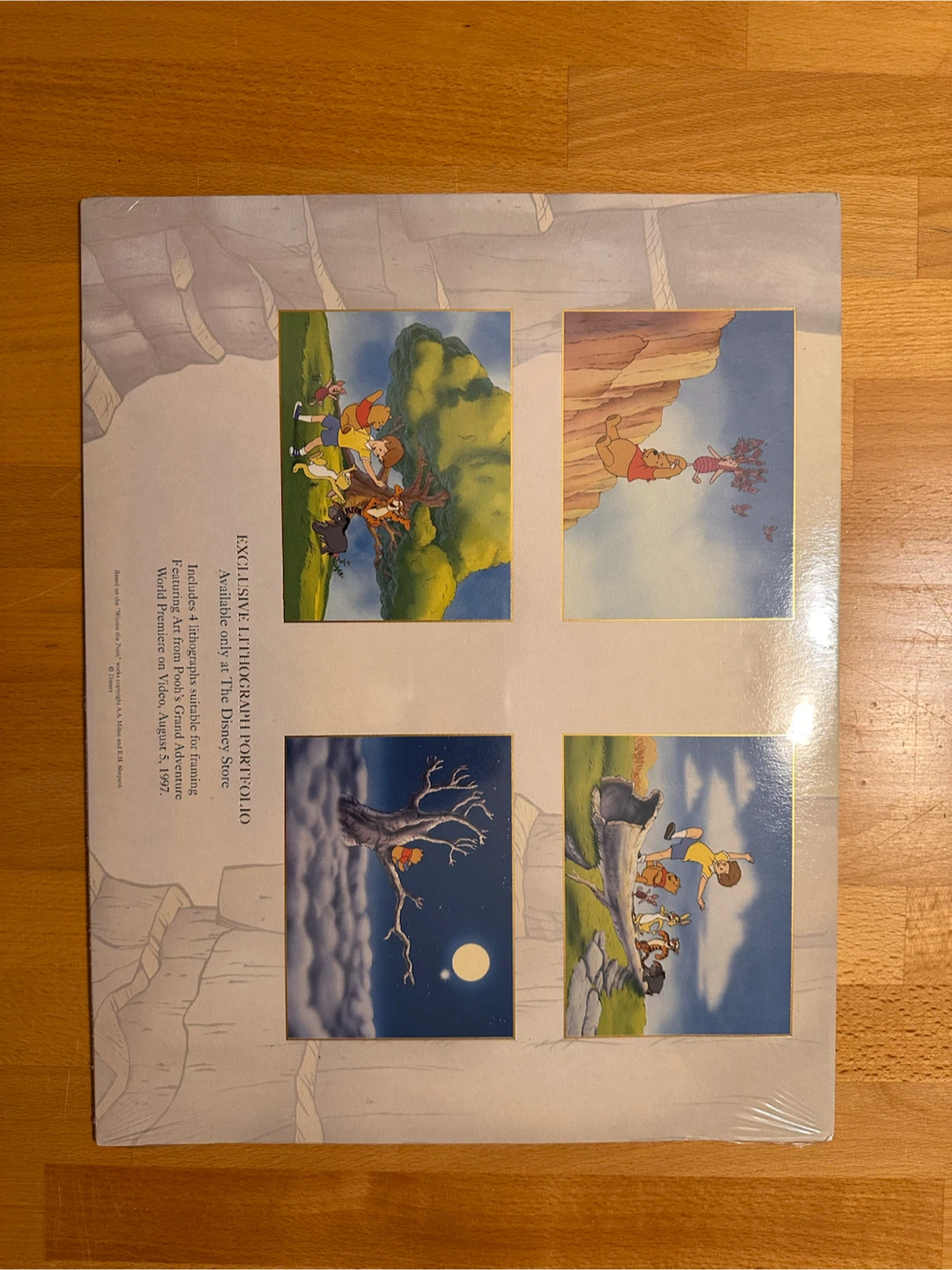 Disney Pooh's Grand Adventure Lithograph Portfolio - photo 2