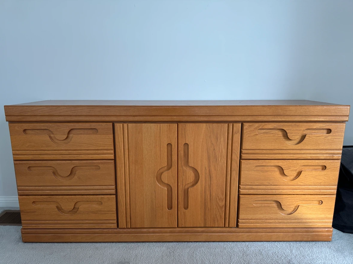 5-Piece Bedroom Set (solid + compressed wood) - photo 4