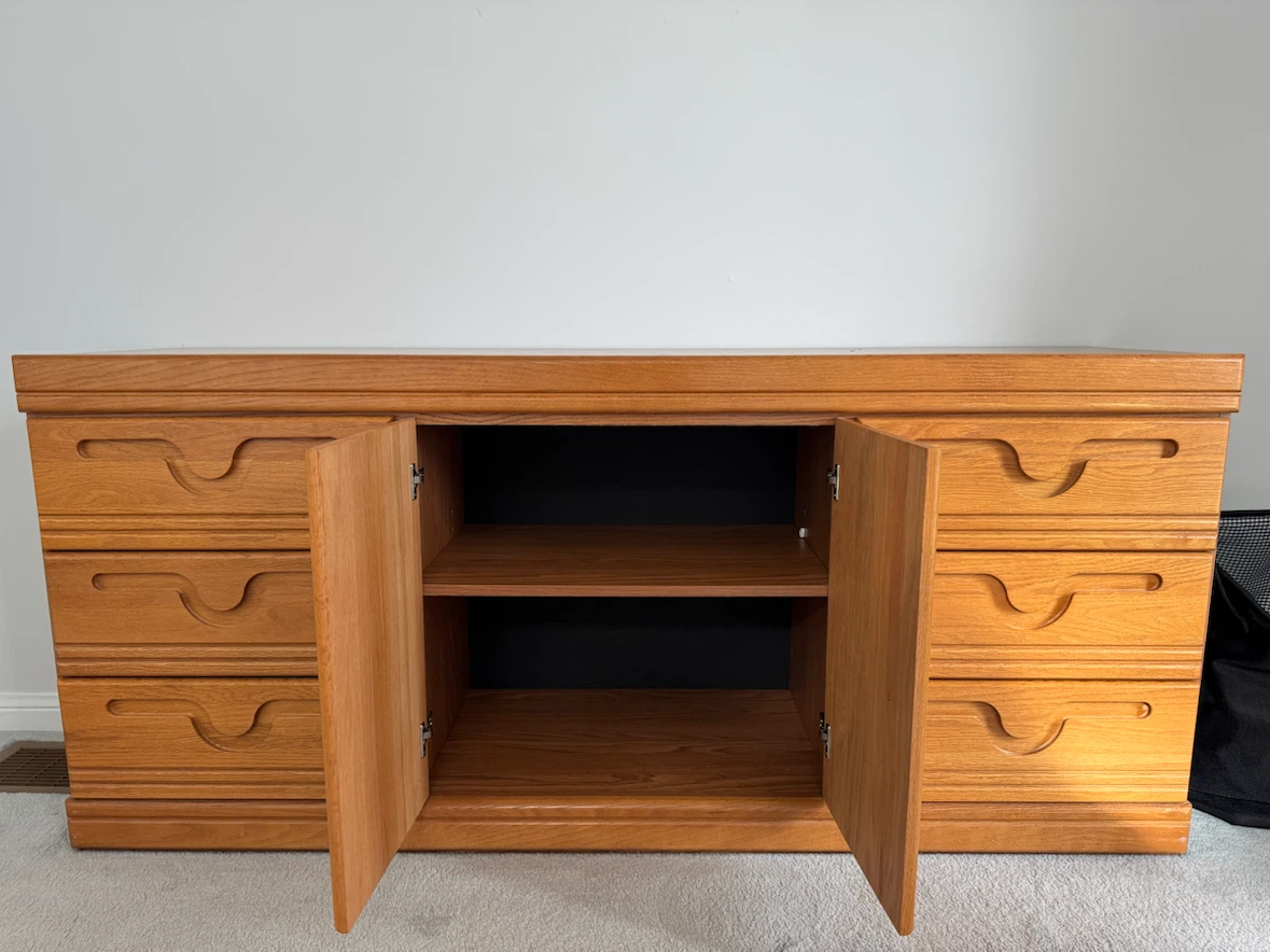 5-Piece Bedroom Set (solid + compressed wood) - photo 5