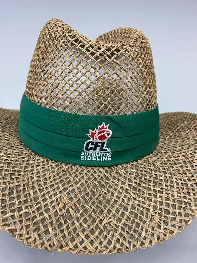 Saskatchewan Roughriders CFL Reebok Straw Cowboy Hat - photo 5