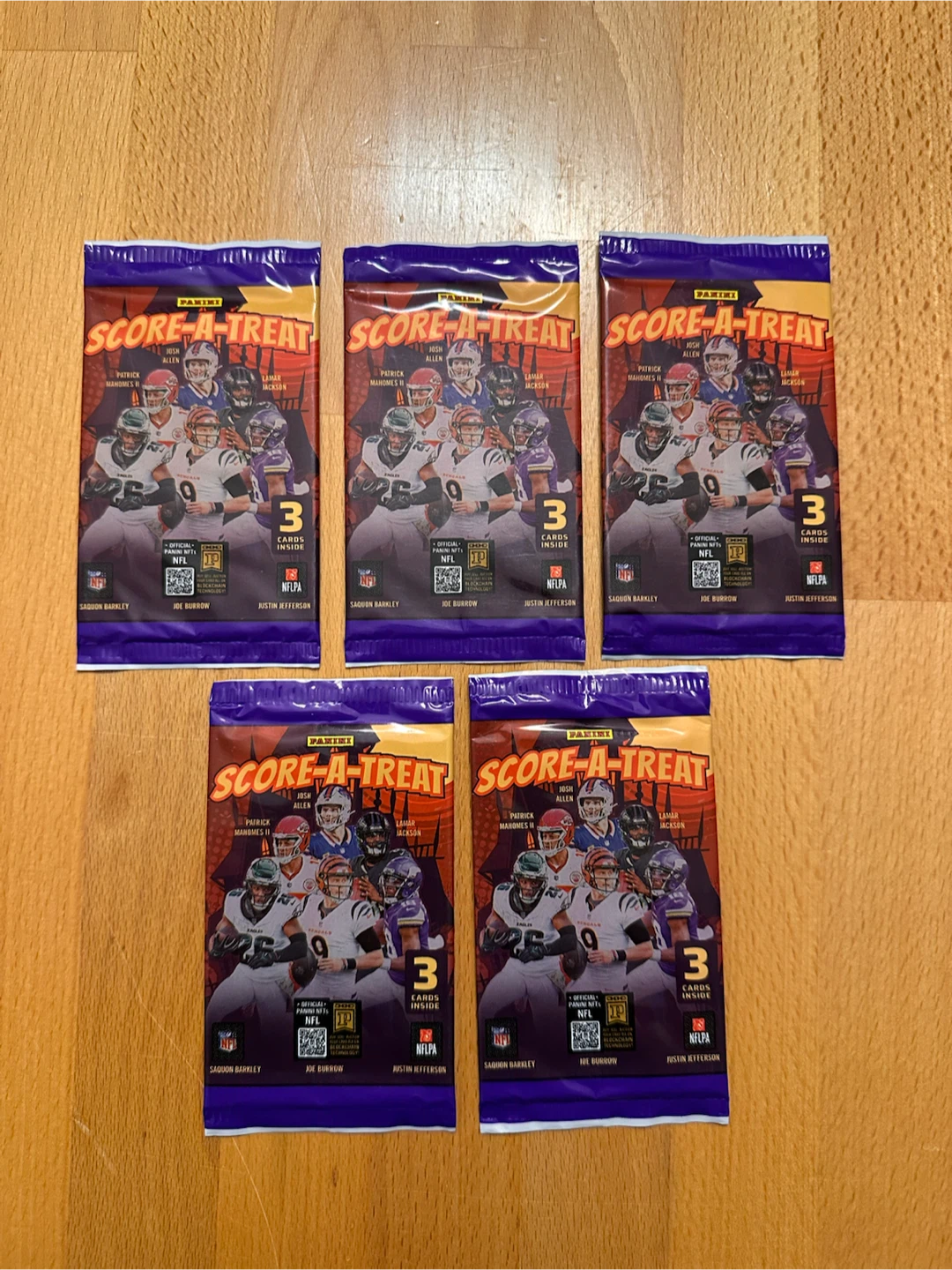 Assorted Sports Trading Card Packs