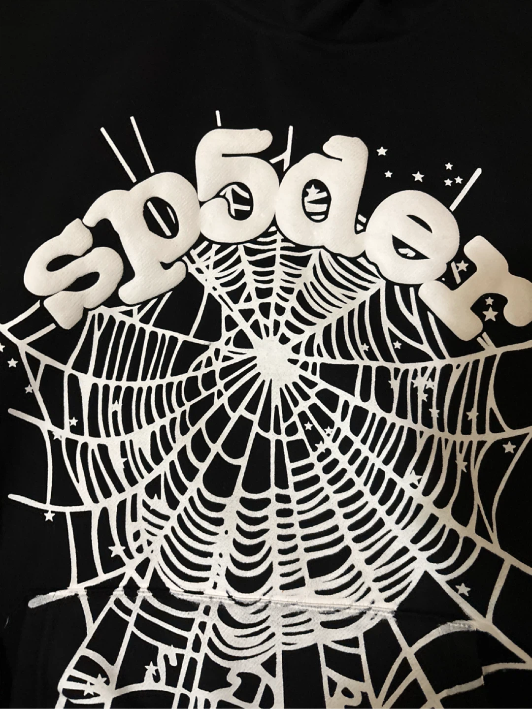 SP5DER Black Web Hoodie - photo 3