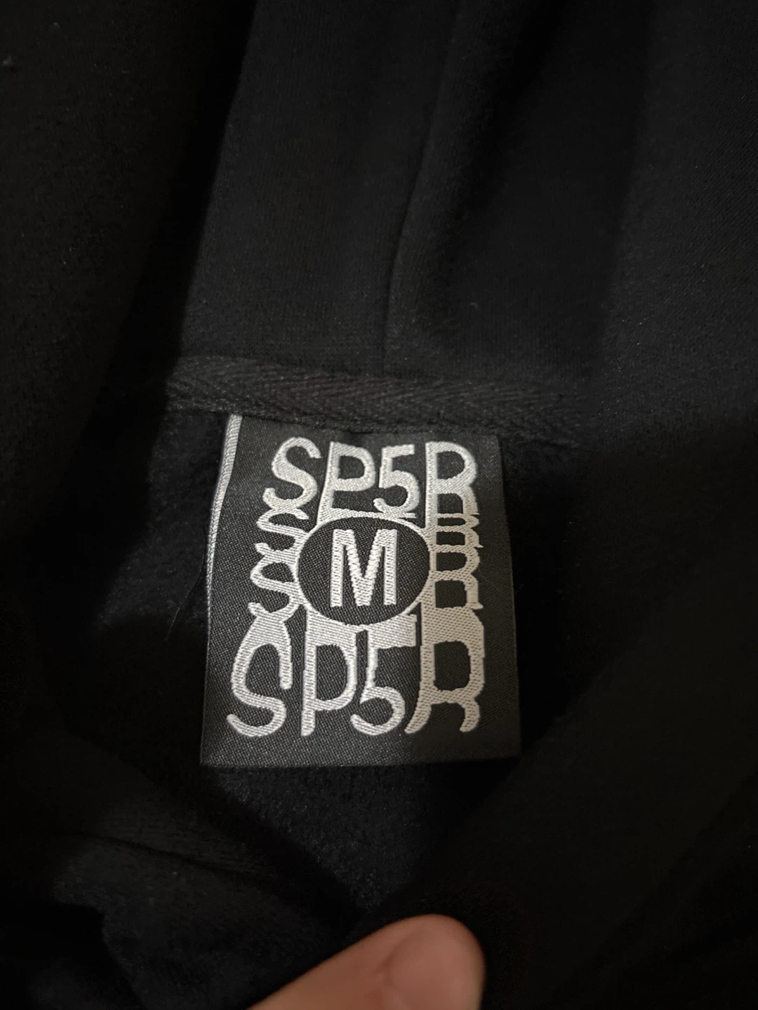 SP5DER Black Web Hoodie - photo 5
