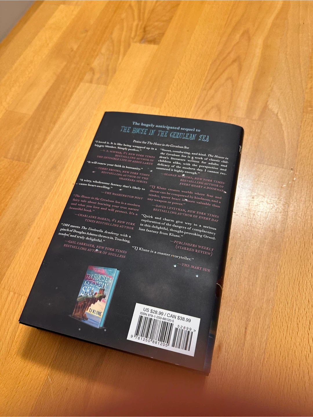 SIGNED Somewhere Beyond the Sea by TJ Klune - photo 3