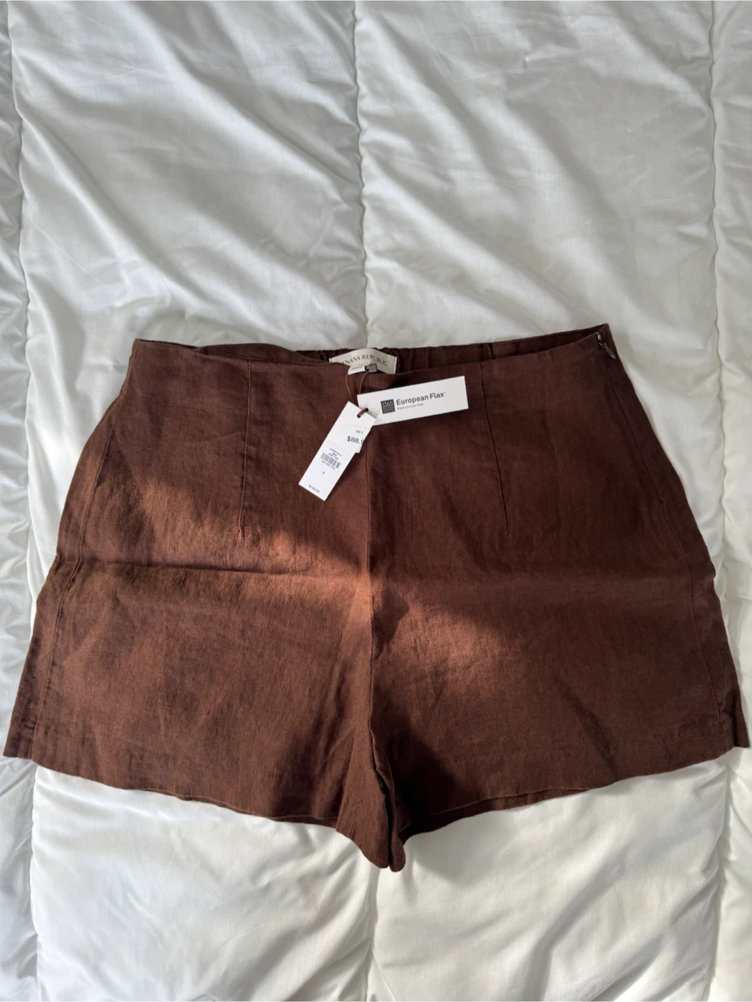 Banana Republic European Flax Linen Shorts