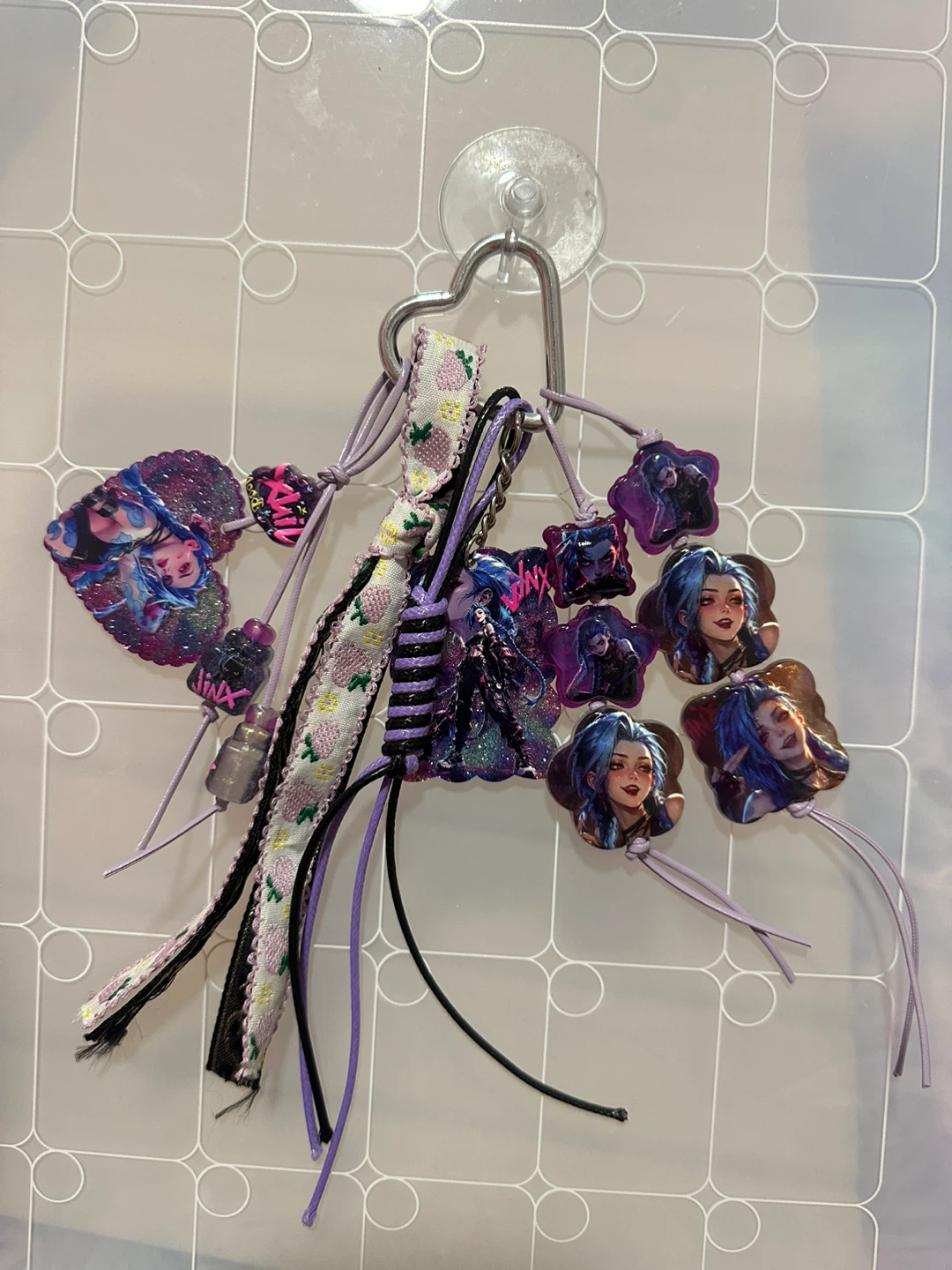 Assorted Anime and Cartoon Themed Keychains