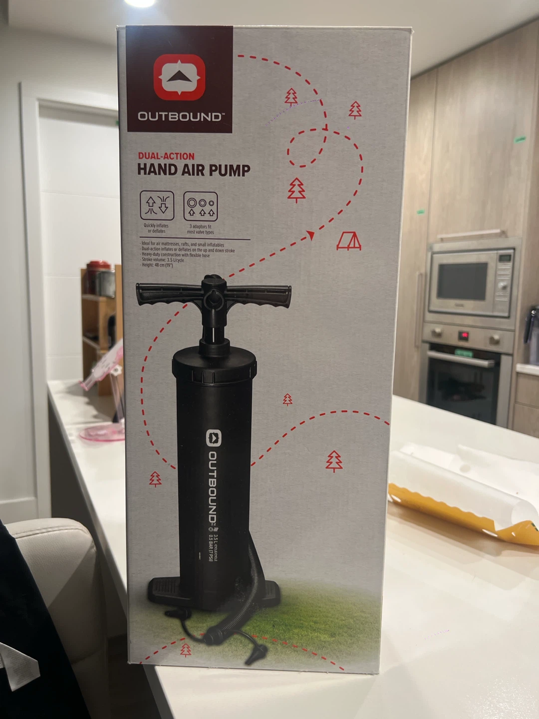 Outbound Dual-Action Hand Air Pump