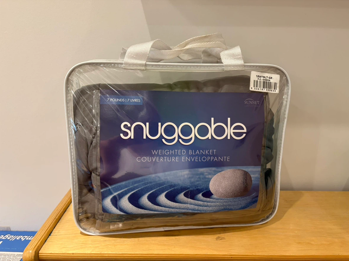 Snuggable Weighted Blanket – 7 lb - photo 2