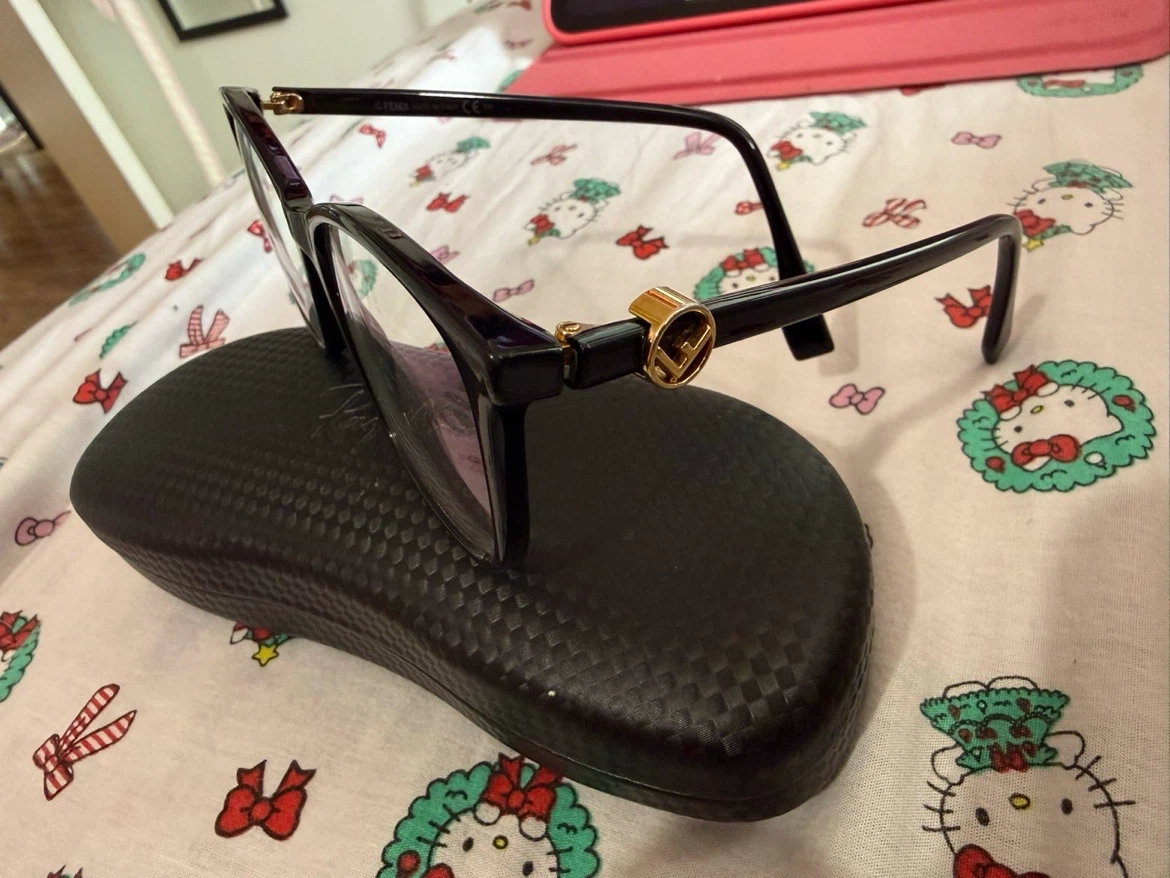 Fendi Black Eyeglasses