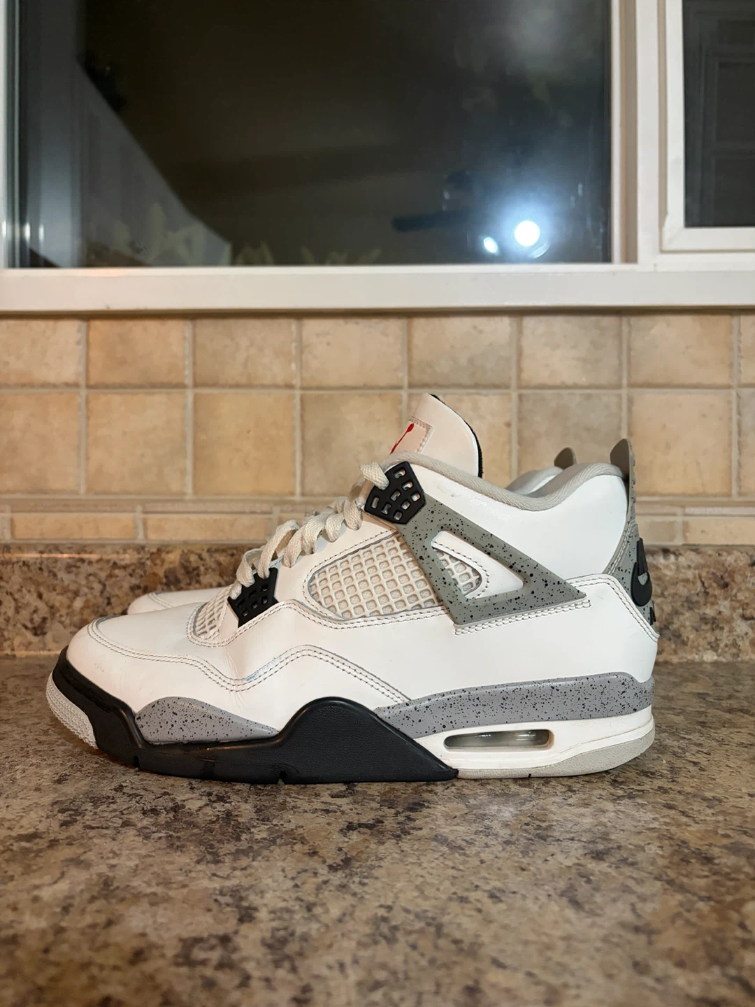 Nike Air Jordan 4 White Cement - photo 3