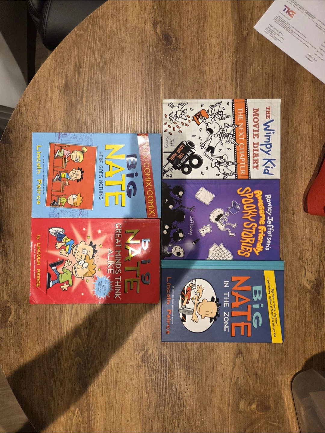 Kids’ Book Bundle – Big Nate & Wimpy Kid - photo 2