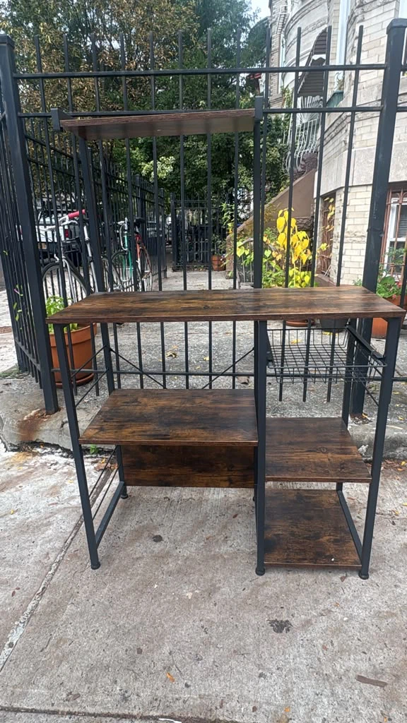 Industrial Kitchen Baker's Rack with Storage - photo 2