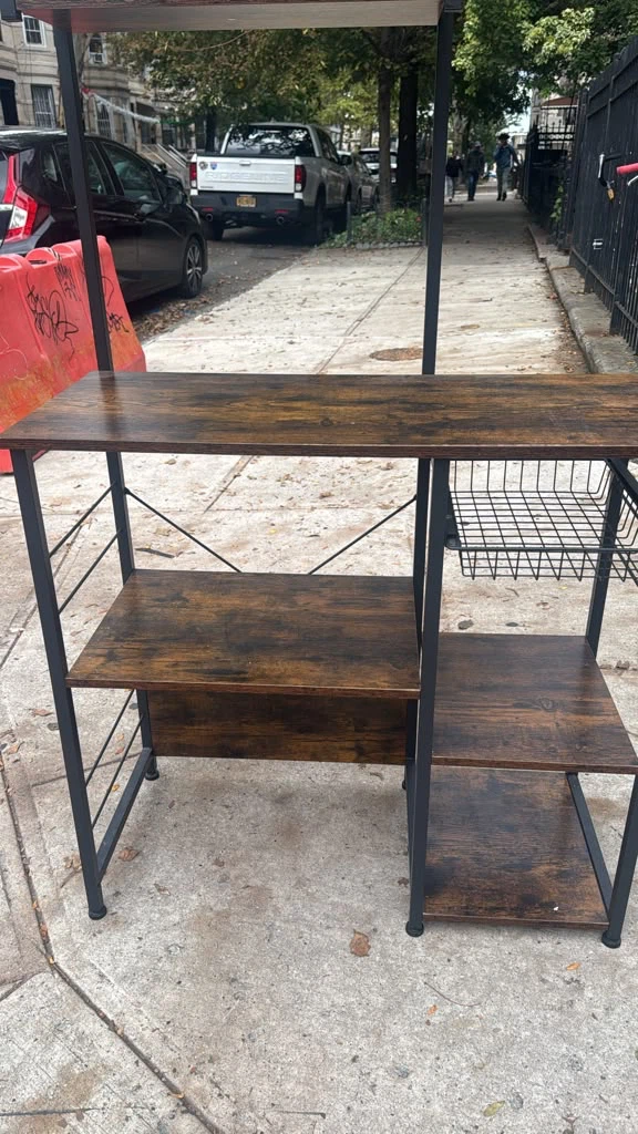 Industrial Kitchen Baker's Rack with Storage - photo 3