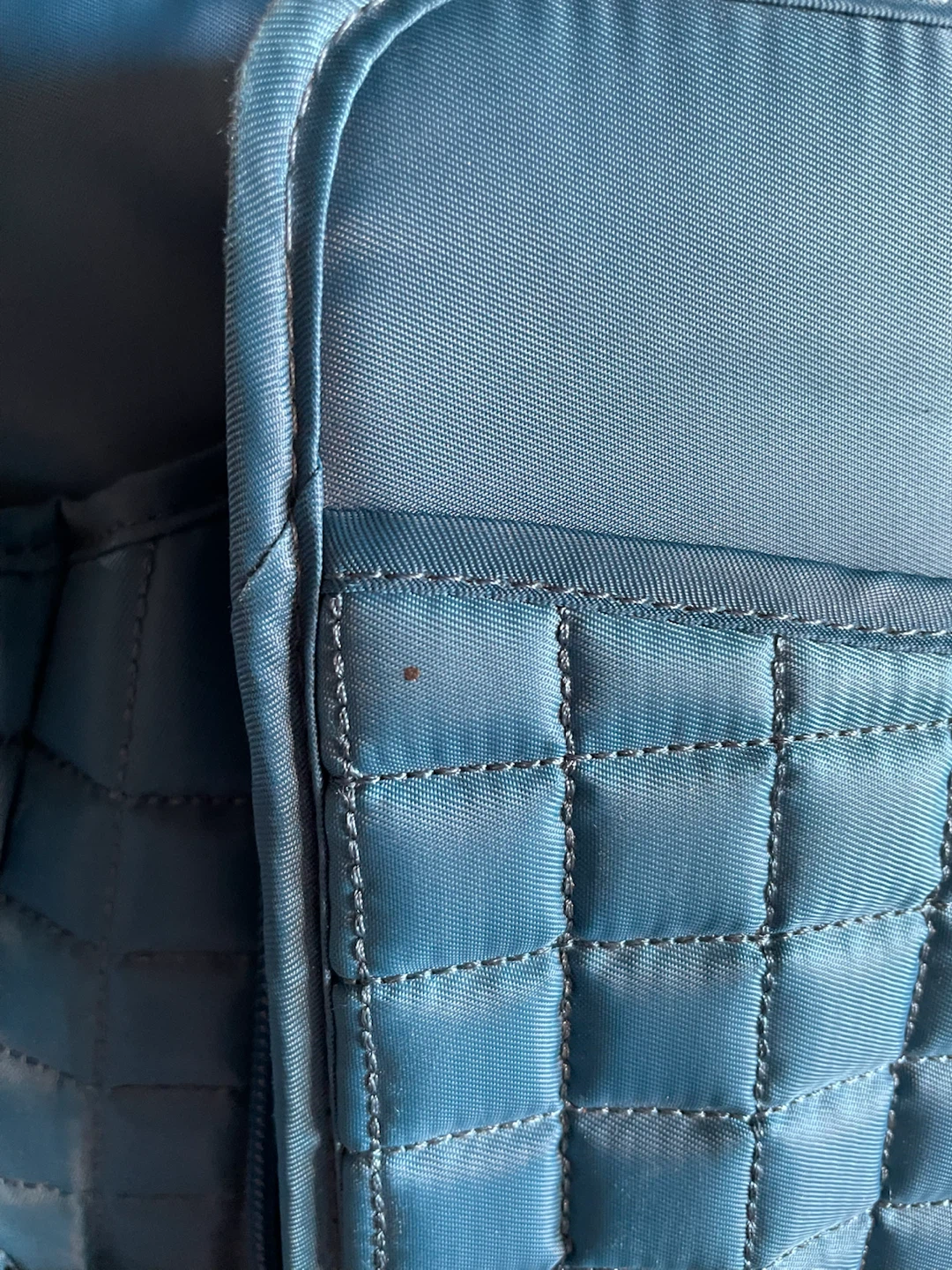 Lug Tuk Tuk Teal Blue Quilted Travel Tote Diaper Bag – EUC - photo 5