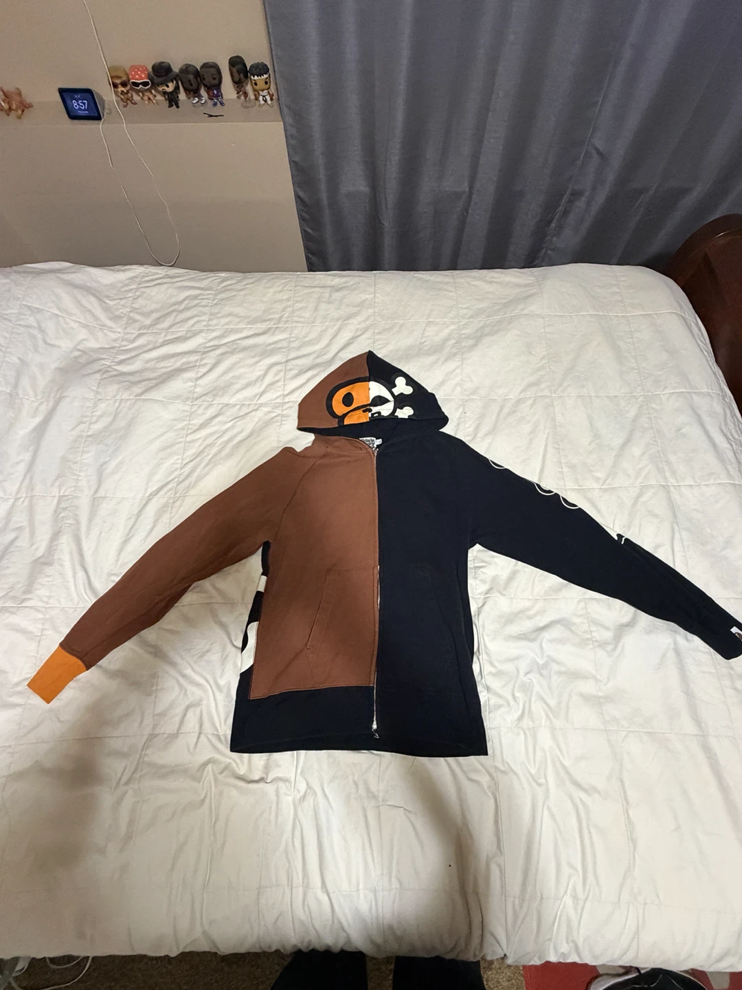 A Bathing Ape Split Zip-Up Hoodie