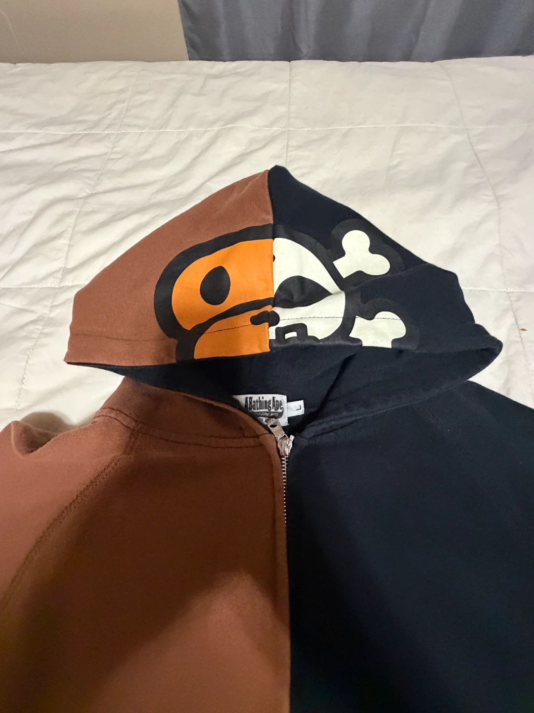 A Bathing Ape Split Zip-Up Hoodie - photo 2