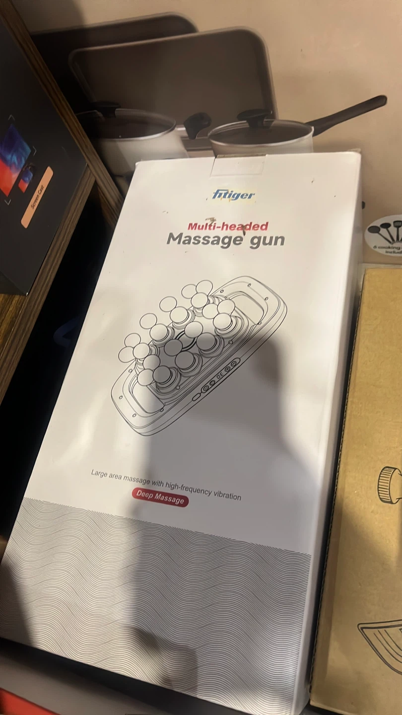 Fitiger Multi-headed Massage Gun
