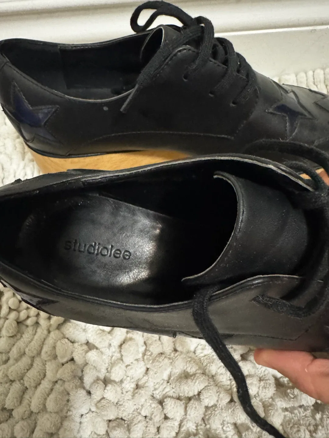 Studiolee Platform Oxford Shoes with Star Details - photo 5