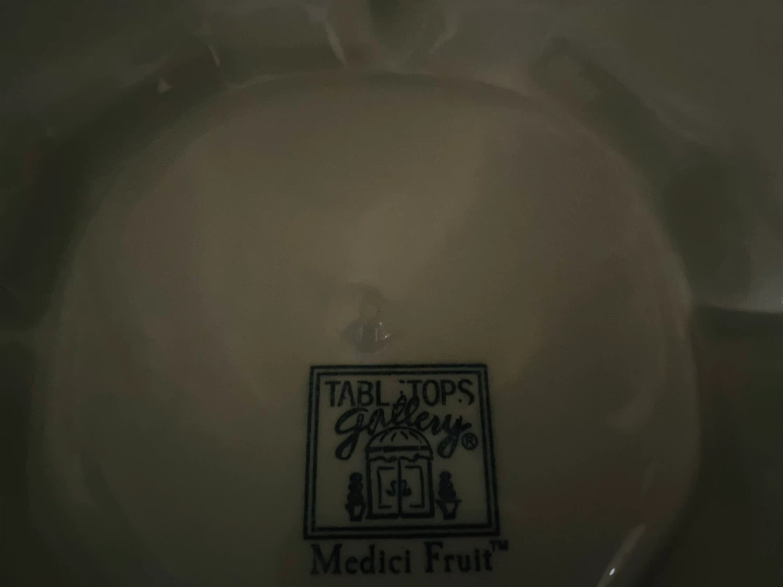 Tabletops Gallery Medici Fruit Divided Serving Dish - photo 4