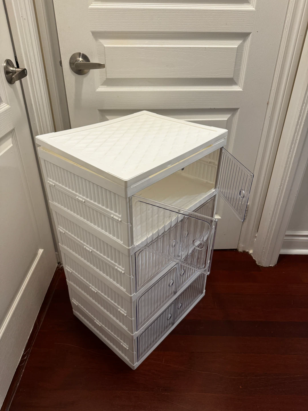 Foldable Storage Organizer with 4 Doors - photo 2