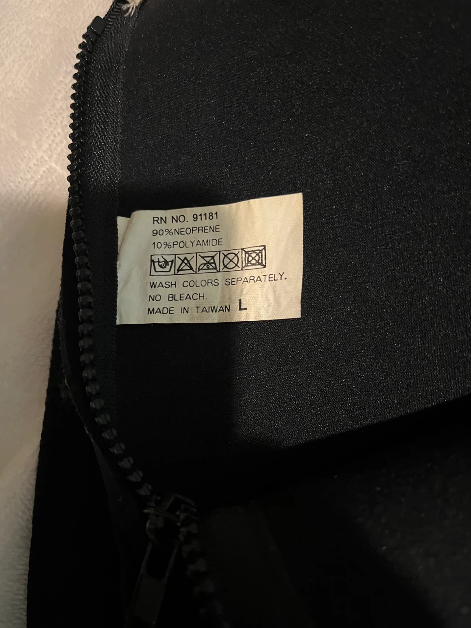 Black Neoprene Shapewear Shorts Size Large - photo 3
