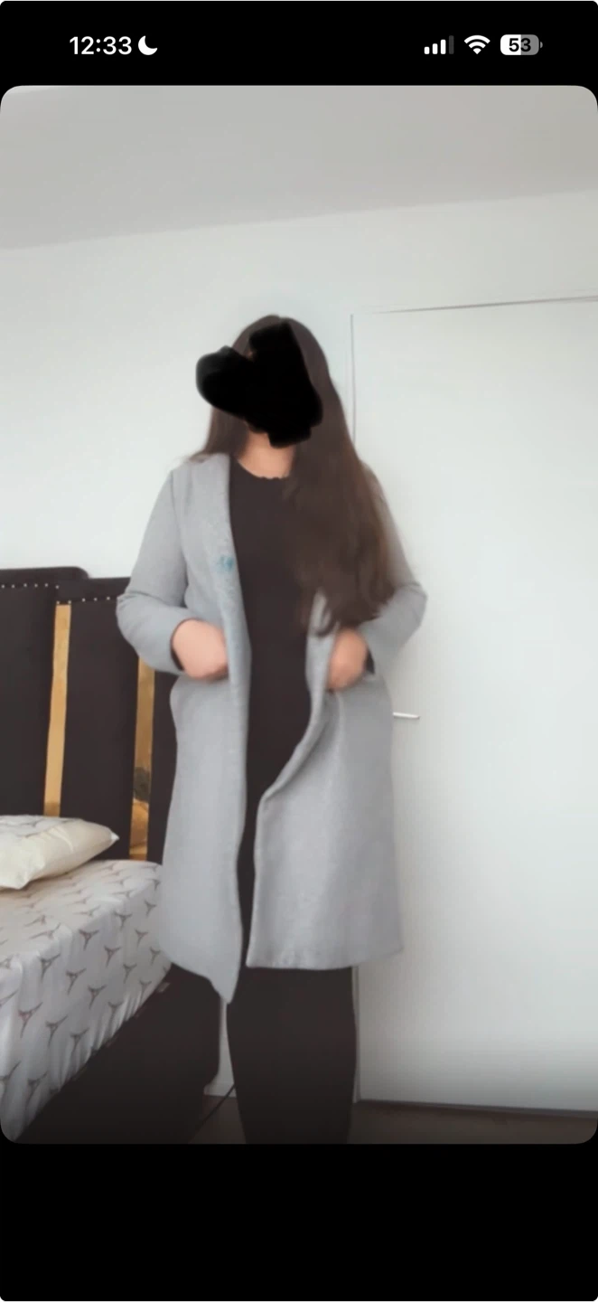 Grey Long Coat